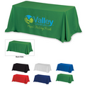 6' 4-Sided Throw Style Table Cloth & Cover (Screen Print)